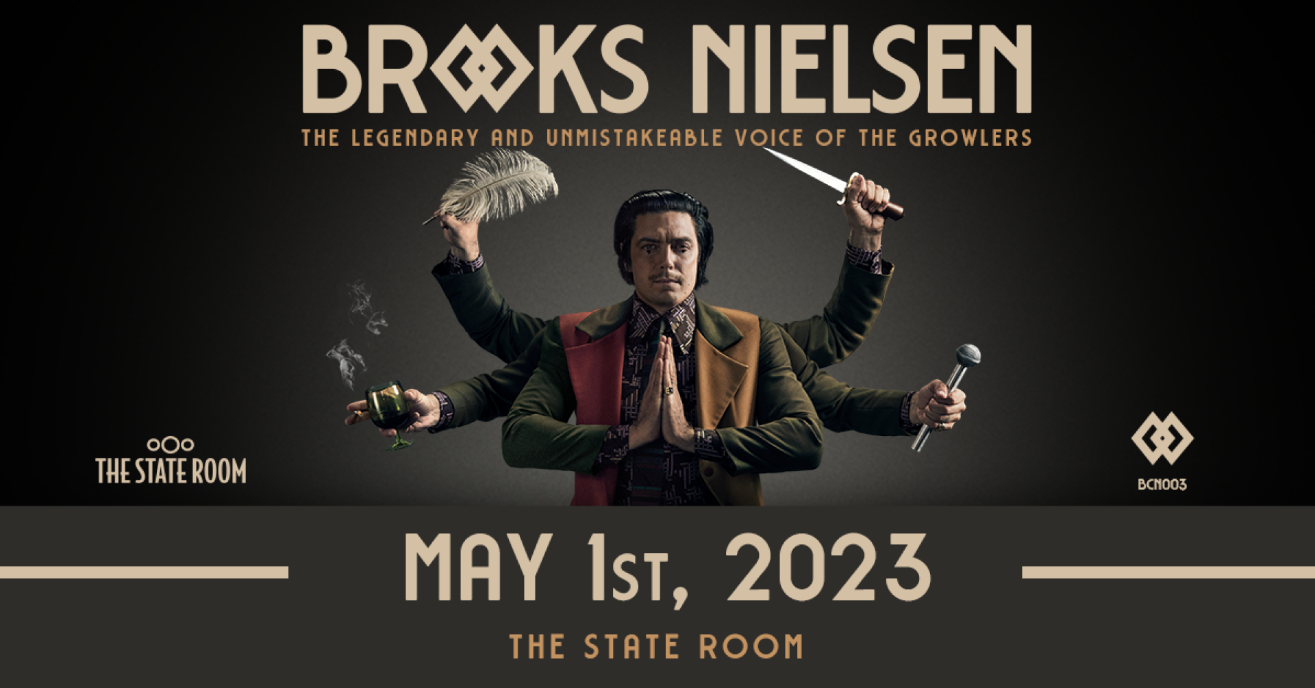 Brooks Nielsen — The Voice of The Growlers